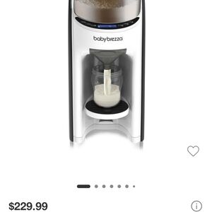 Baby Brezza Advanced Pro For Mu La Maker in White and Black